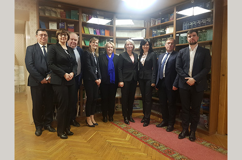 Делегация Посольства ФРГ в России посетила Исследовательский центр частного права